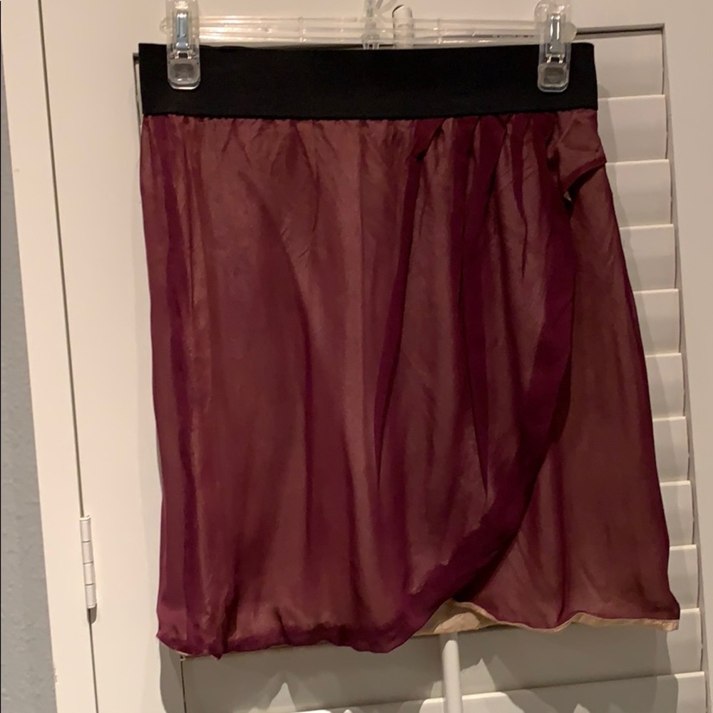 Silk skirt